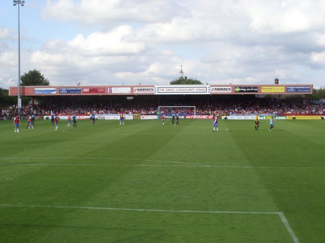 The David Longhurst Stand During the Match